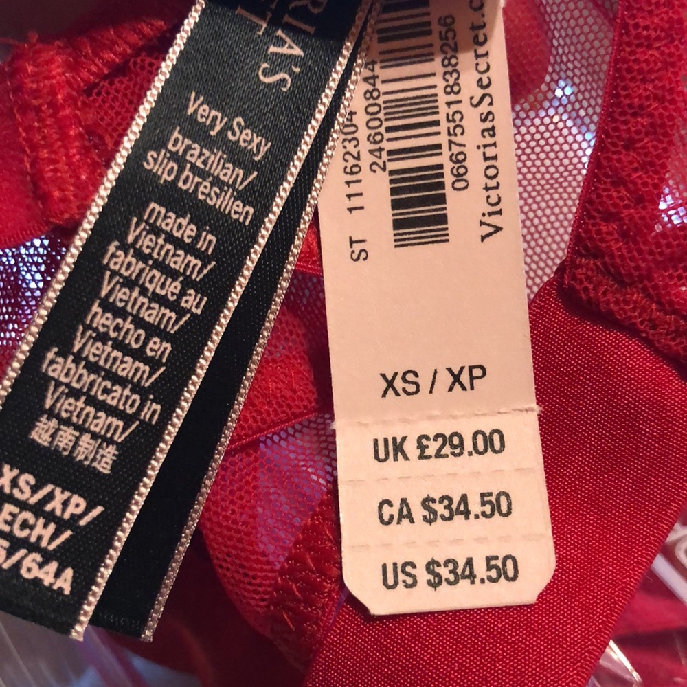 VS Very Sexy Brazilian Panties Size XSmall NWT - Picture 12 of 12